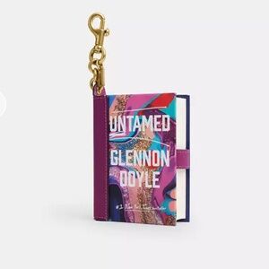 Coach Untamed By Glennon Doyle Book Bag Charm